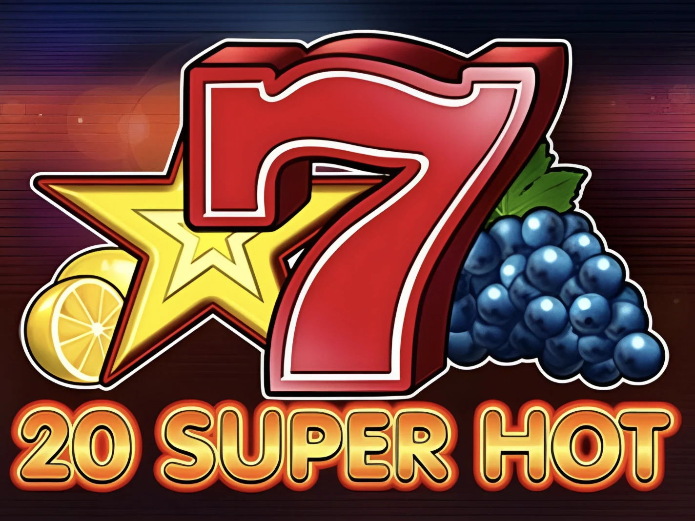 Демонстрация на 20 Super Hot, показваща играта с анимации на монети и голяма джакпот награда